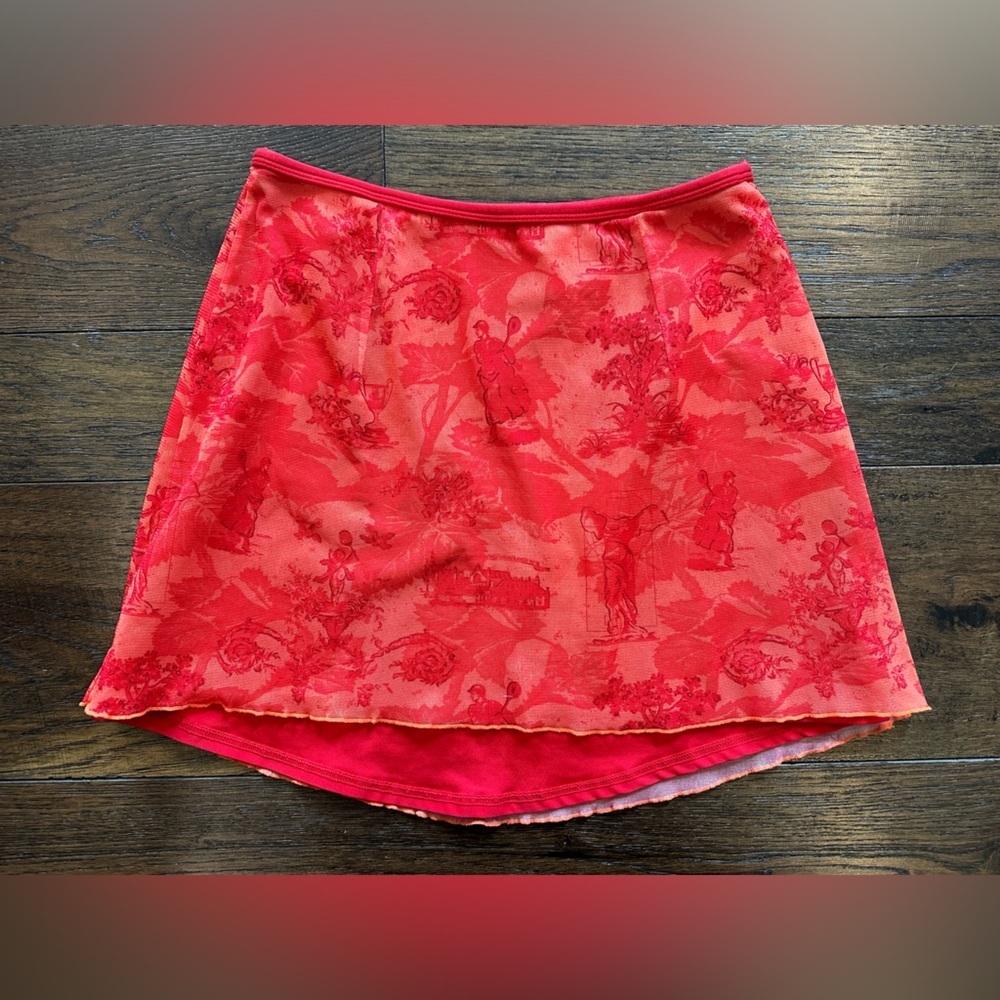 Nike Red Golf Skirt- size Small (4-6)